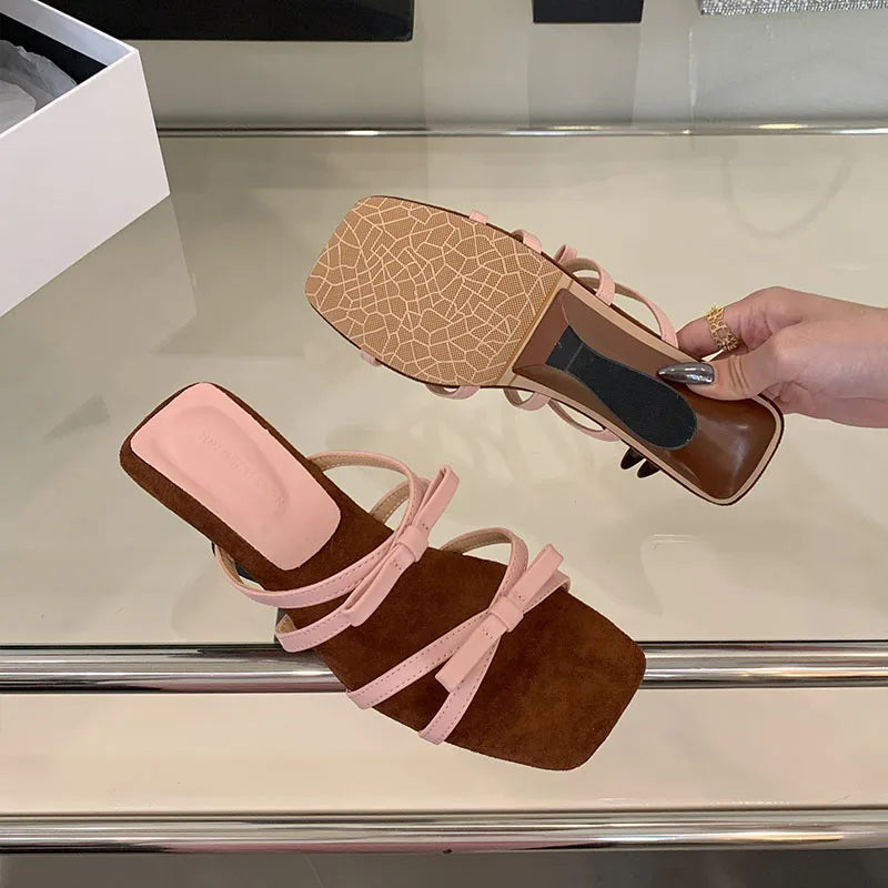 Strappy Block Heel Sandals