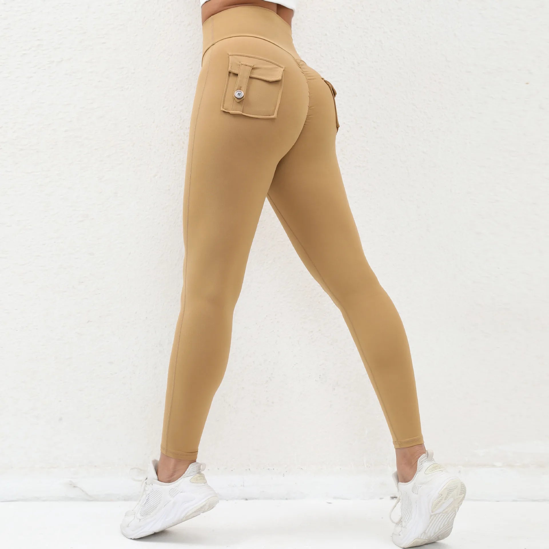 High-Waist Utility Pocket Leggings