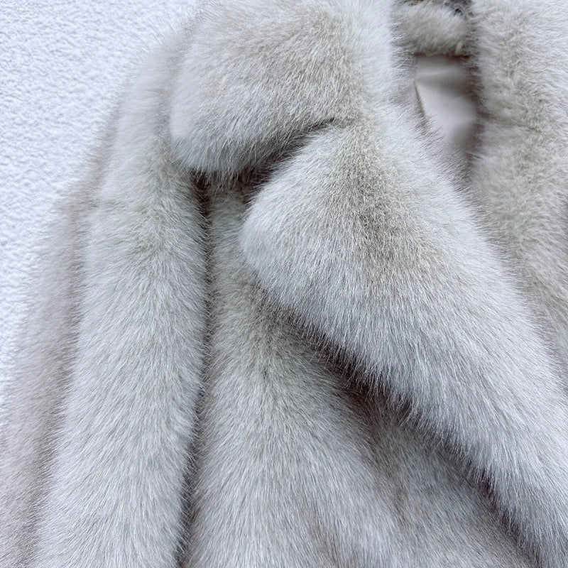 Luxe Harmony Fur Coat