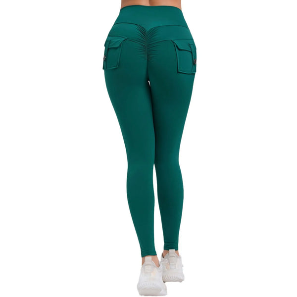 High-Waist Utility Pocket Leggings