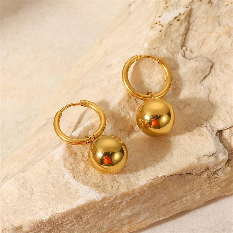 Golden Sphere Jewelry Set