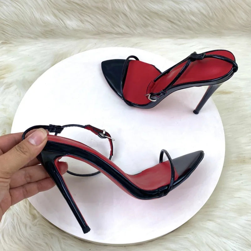 Strappy Stiletto Sandals