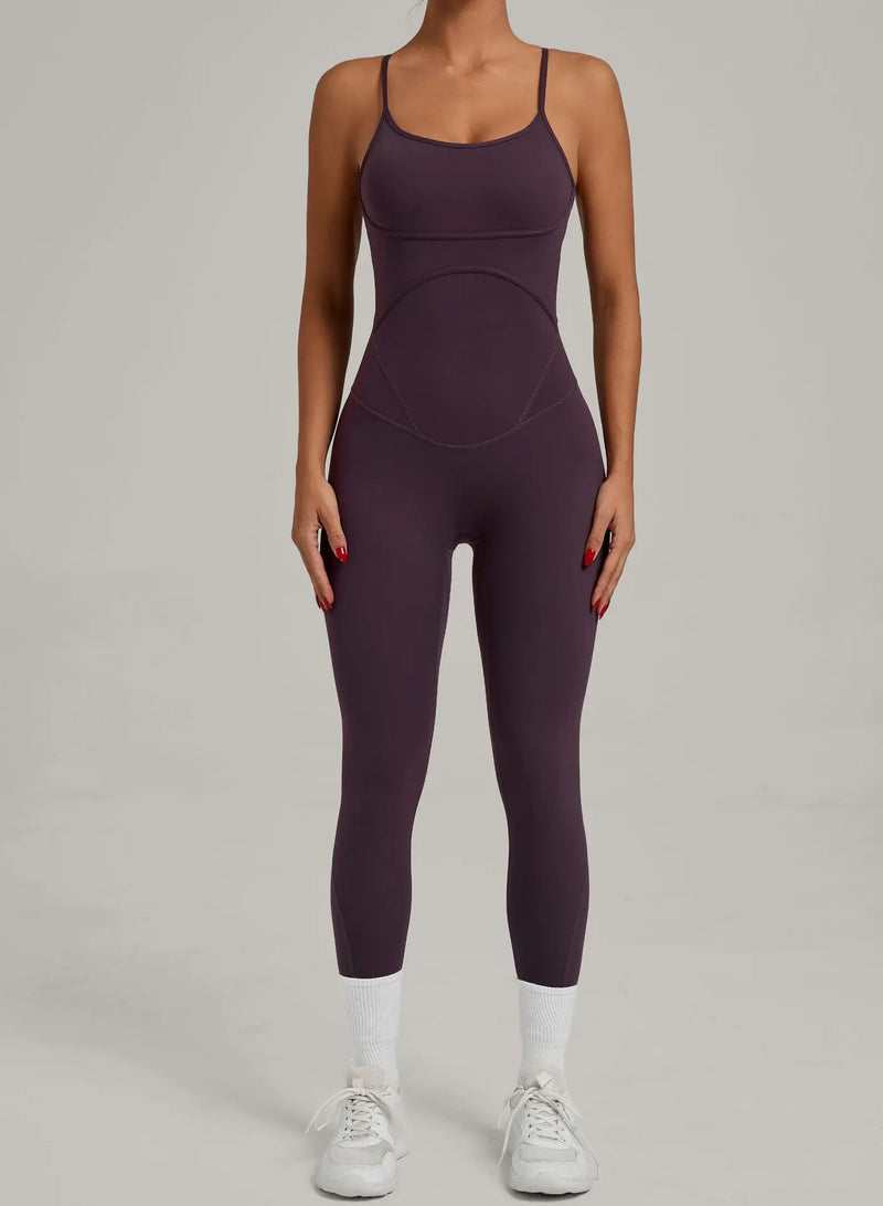 Sleek Contour Jumpsuit