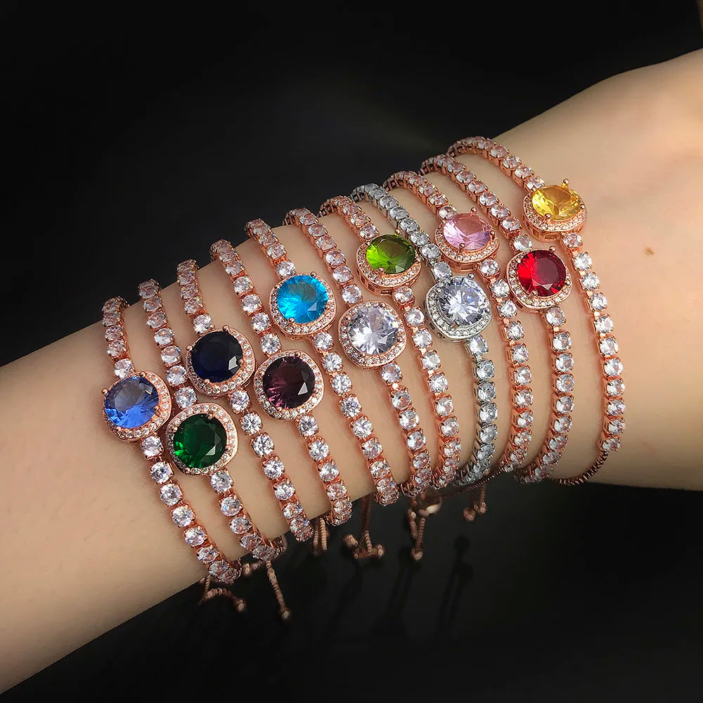 Elegant Crystal Tennis Bracelet
