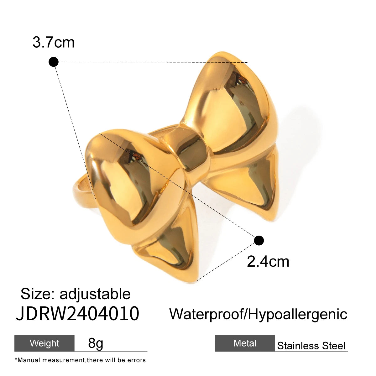 Iconic Motif Statement Ring Set