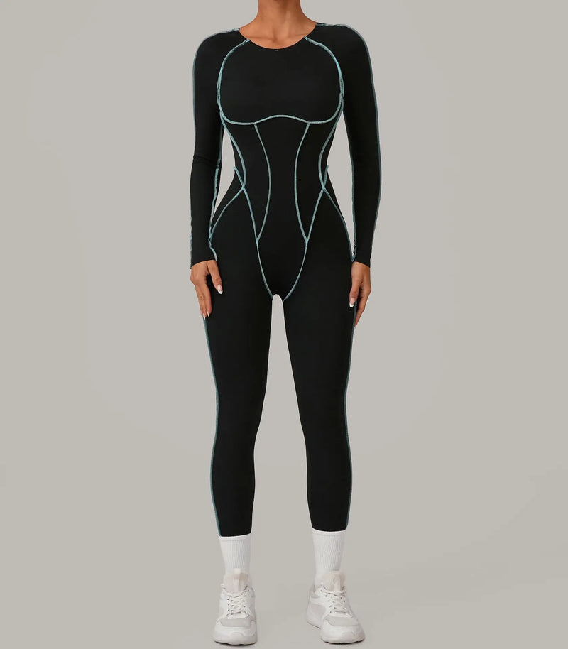 Contour Long Sleeve Jumpsuit
