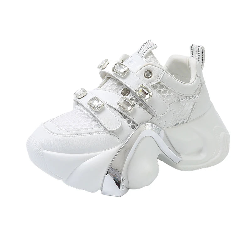 Metallic Arch Platform Sneakers