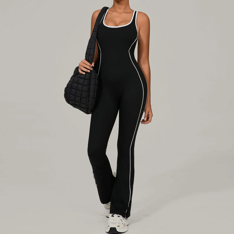 Contour Trim Active Jumpsuit