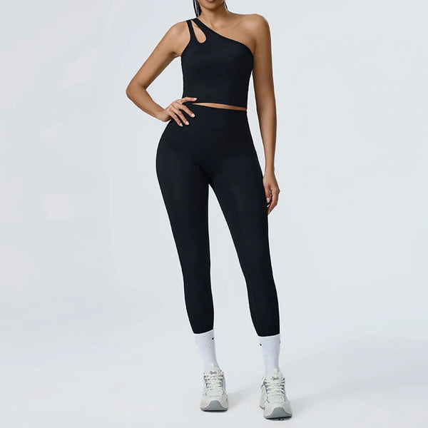 One-Shoulder Activewear Set