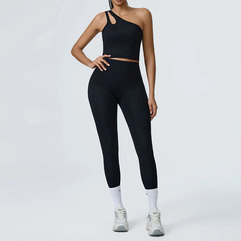 One-Shoulder Activewear Set