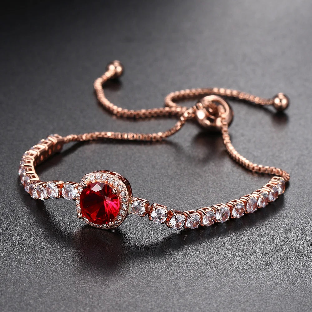 Elegant Crystal Tennis Bracelet