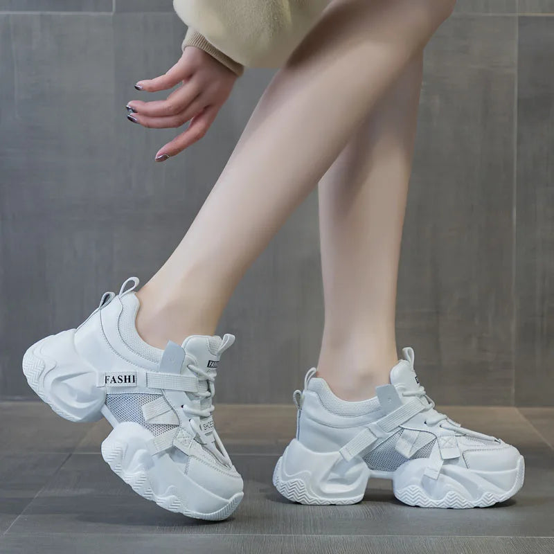 Chunky Contrast Street Sneakers
