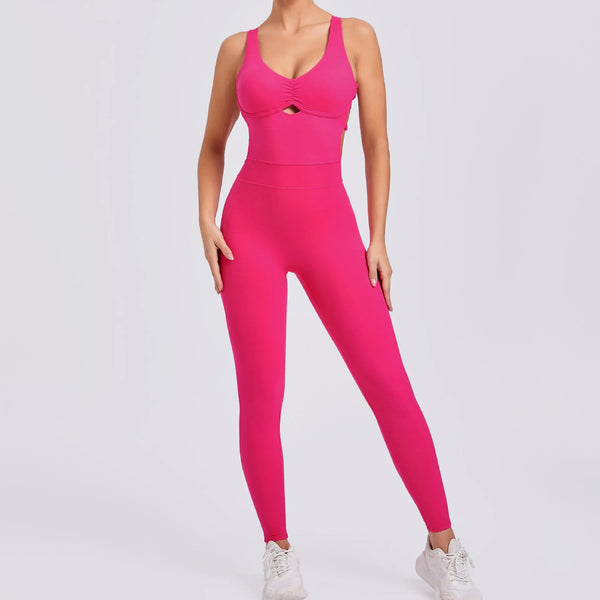 One-Piece Workout Jumpsuit