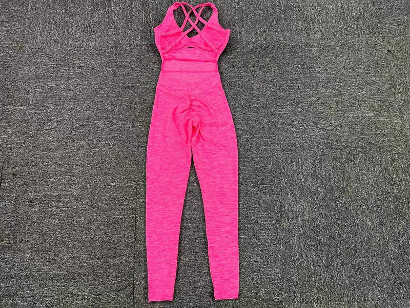 One-Piece Workout Jumpsuit