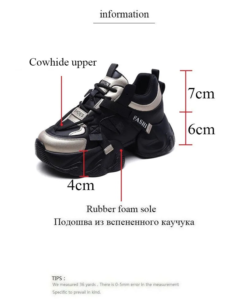 Chunky Contrast Street Sneakers