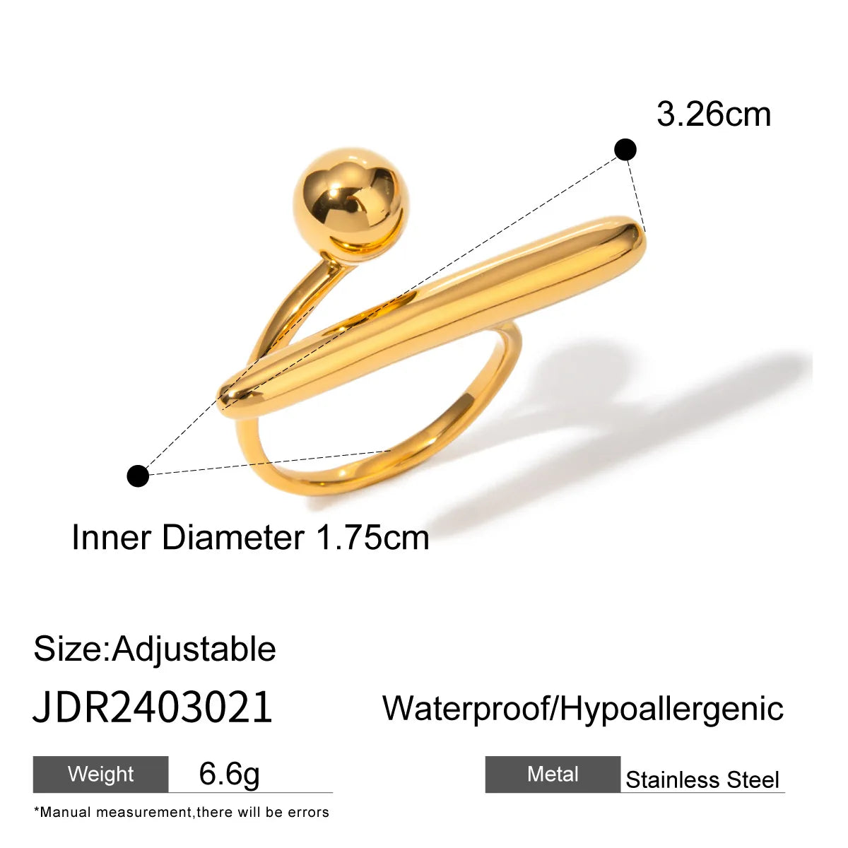 Modern Orbit Statement Ring