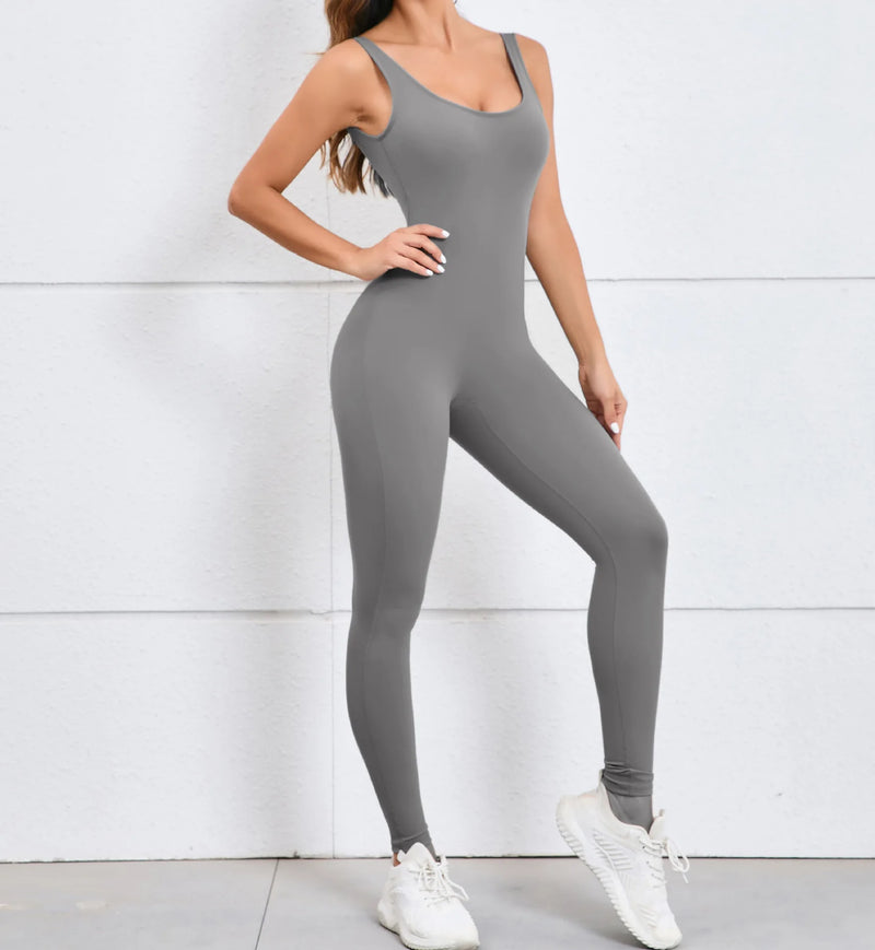 Women’s Backless Fitness Romper