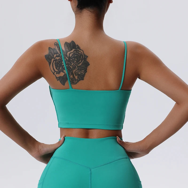 Flex Strappy Crop Top