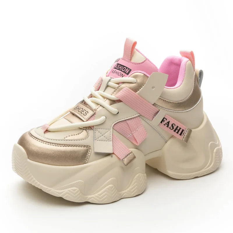 Chunky Contrast Street Sneakers