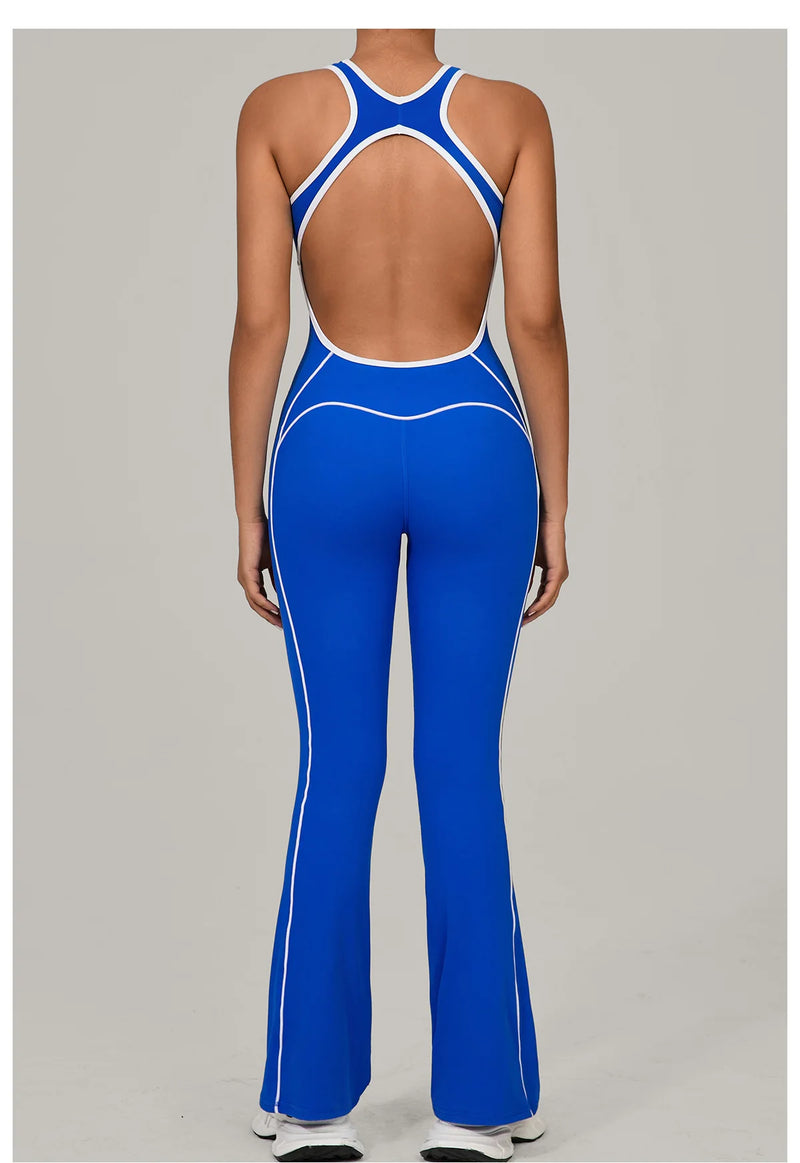 Contour Trim Active Jumpsuit
