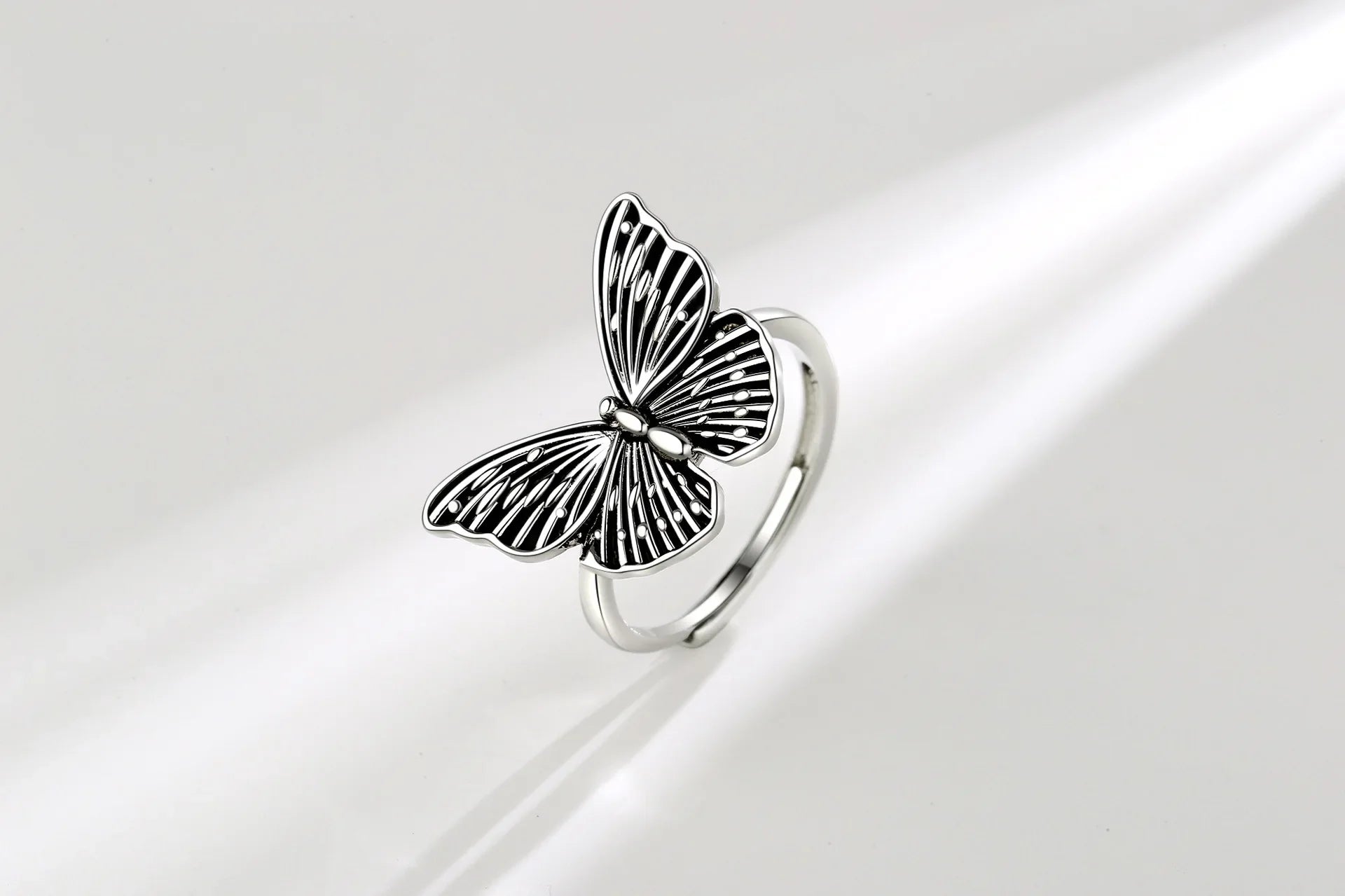 Vintage Butterfly Statement Ring