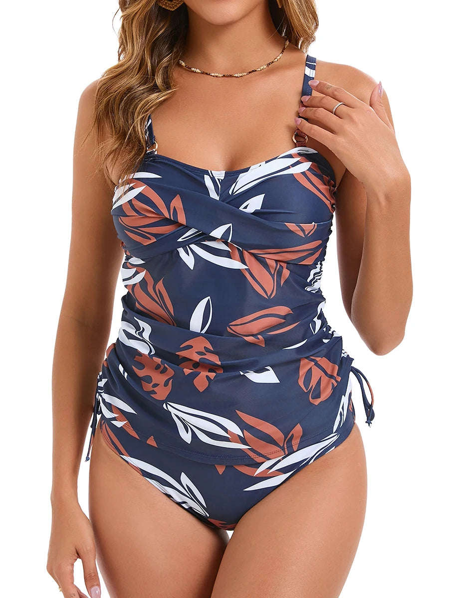 Tropical Escape Tankini Set