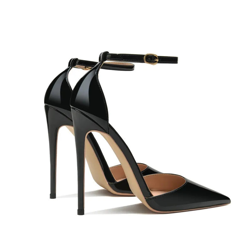 Ankle Strap Stiletto Pumps