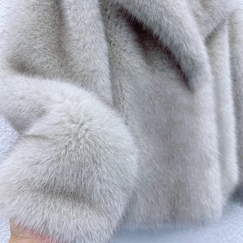 Luxe Harmony Fur Coat