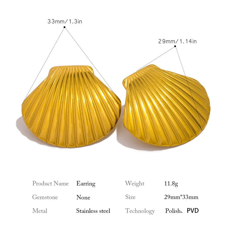 Shell Kavi Earrings