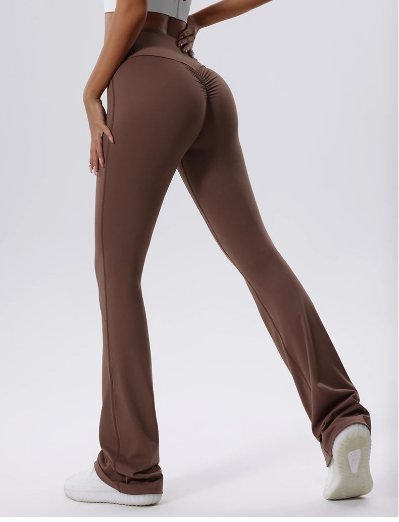 High-Waist Flare Leggings