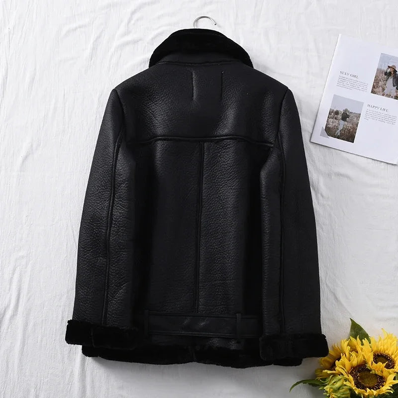 Urban Luxe Shearling Jacket