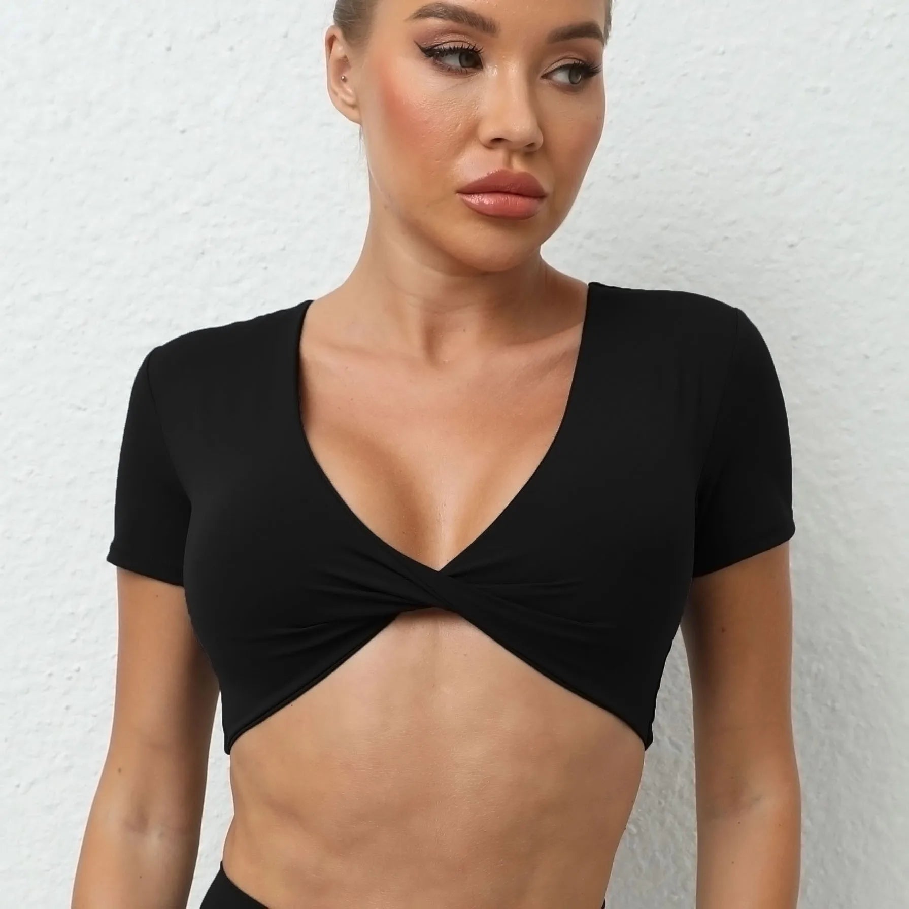 TwistFront Crop Tee