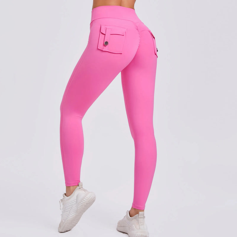 High-Waist Utility Pocket Leggings