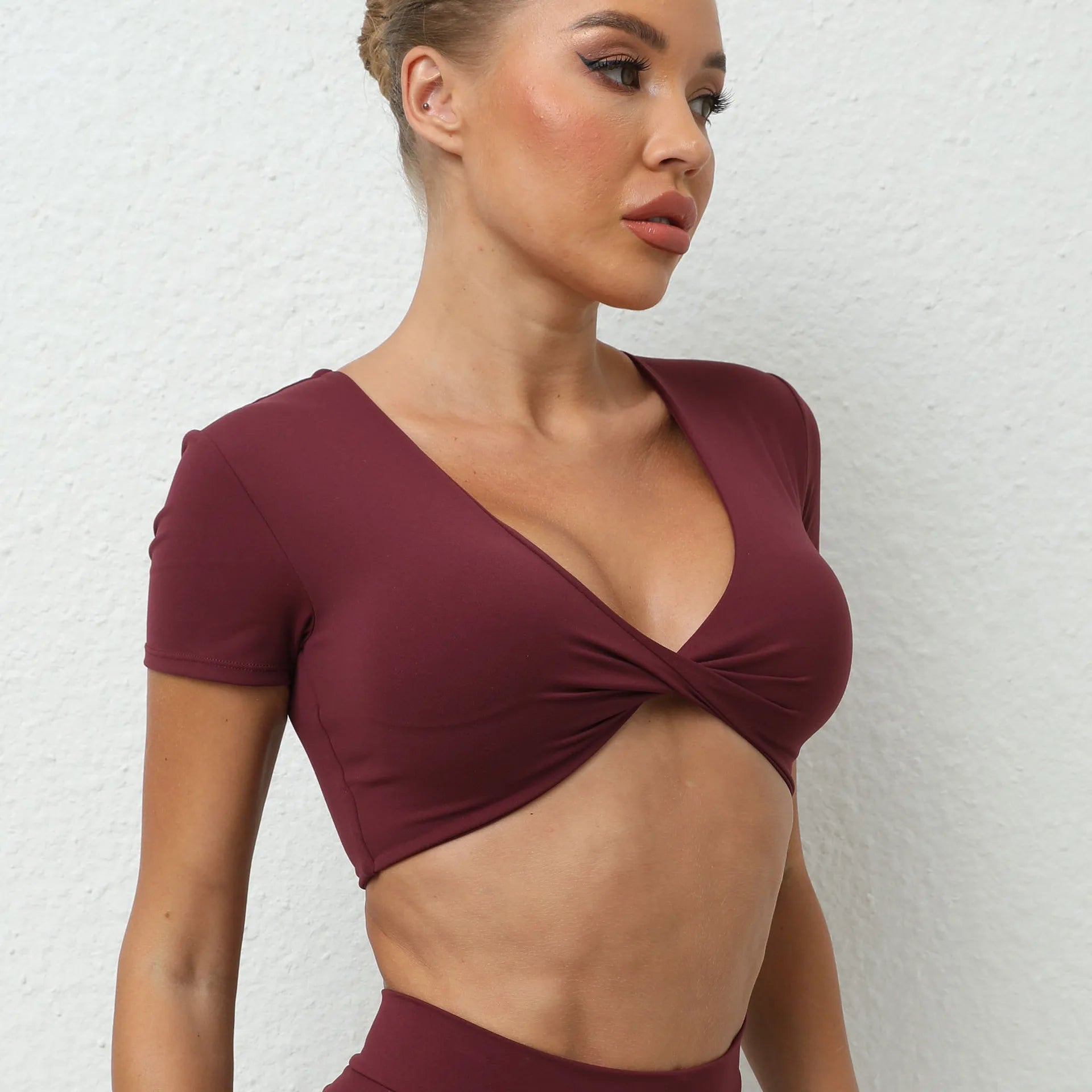 TwistFront Crop Tee