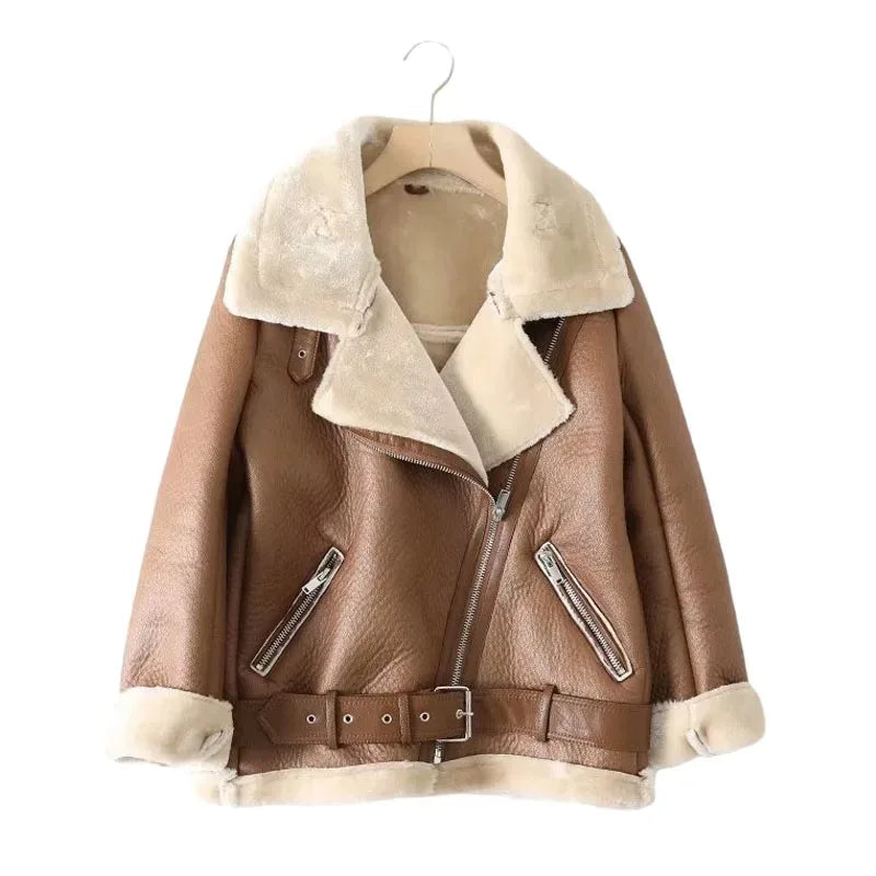 Urban Luxe Shearling Jacket