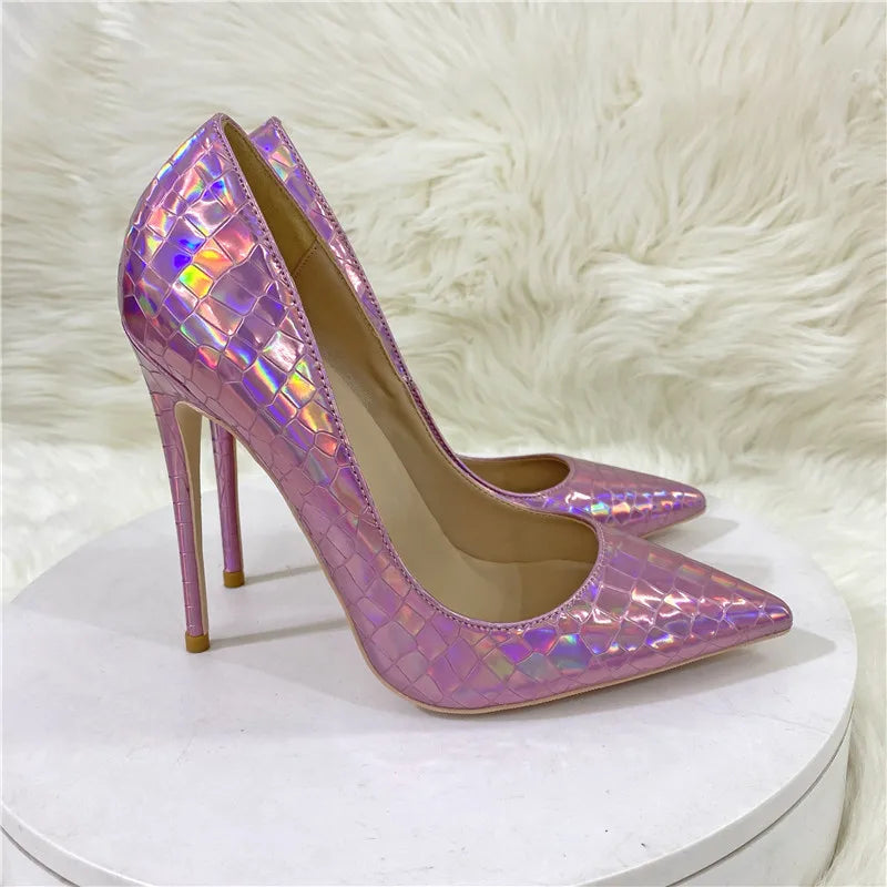 Holographic Stiletto Pumps