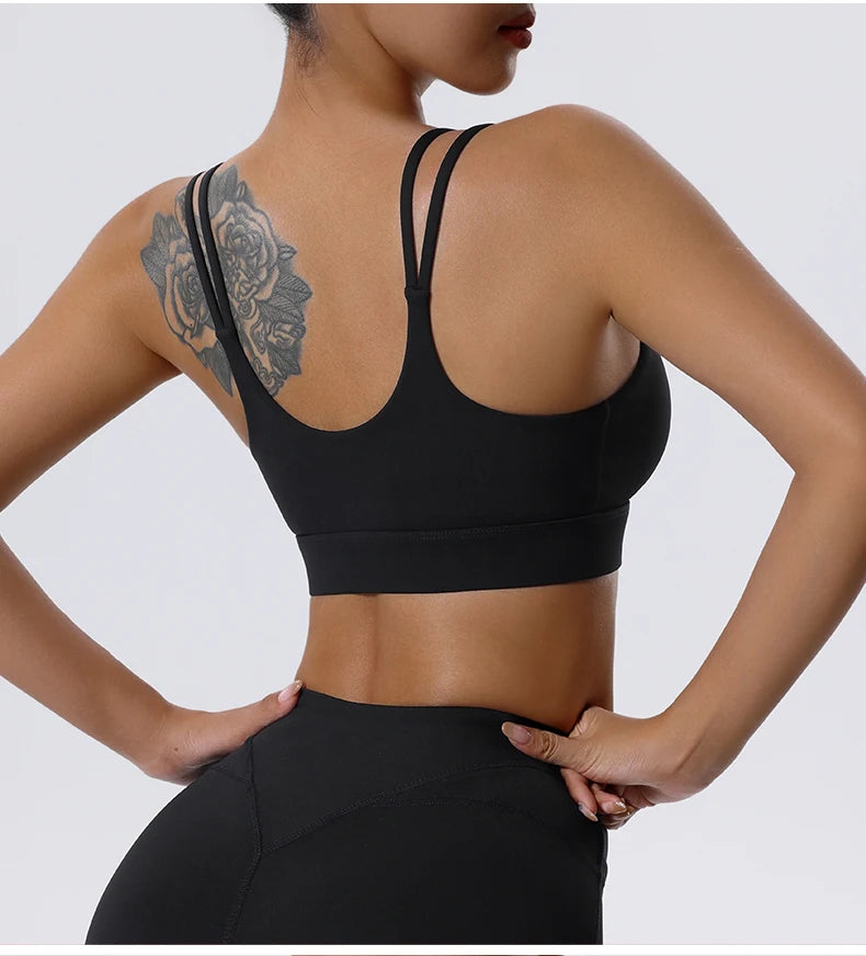 Cross-Strap Sports Bra