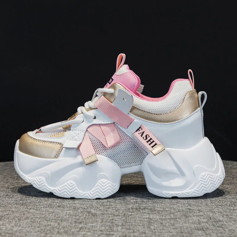 Chunky Contrast Street Sneakers
