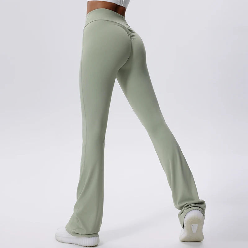 High-Waist Flare Leggings