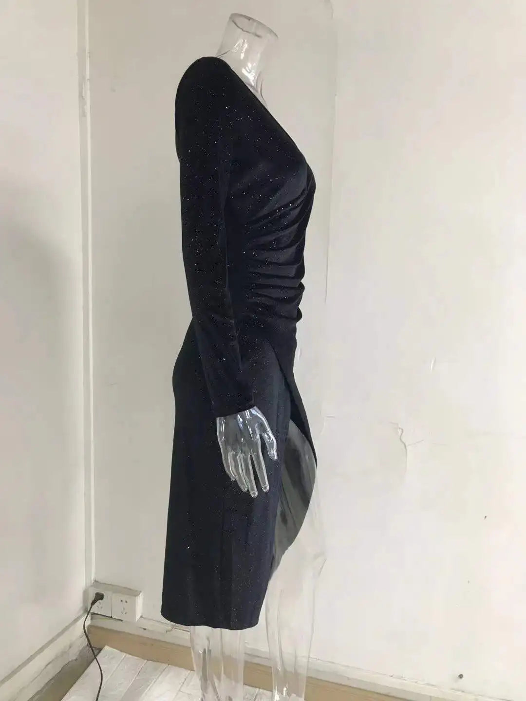 Midnight Allure Velvet Midi