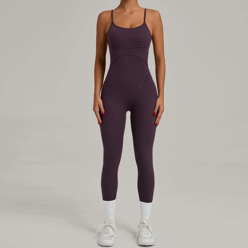 Sleek Contour Jumpsuit