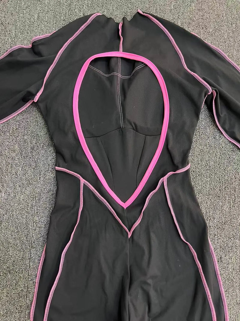 Contour Long Sleeve Jumpsuit