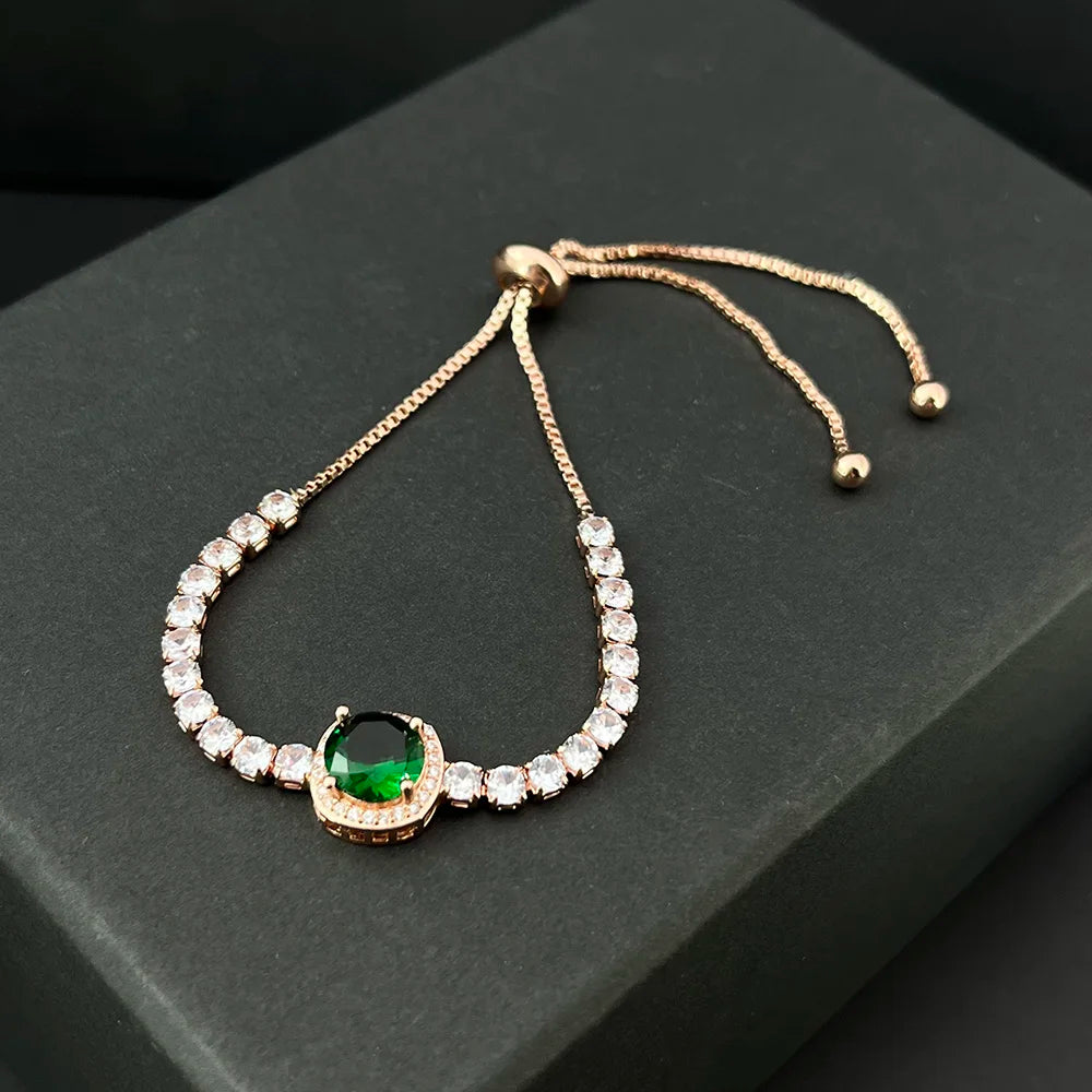Elegant Crystal Tennis Bracelet