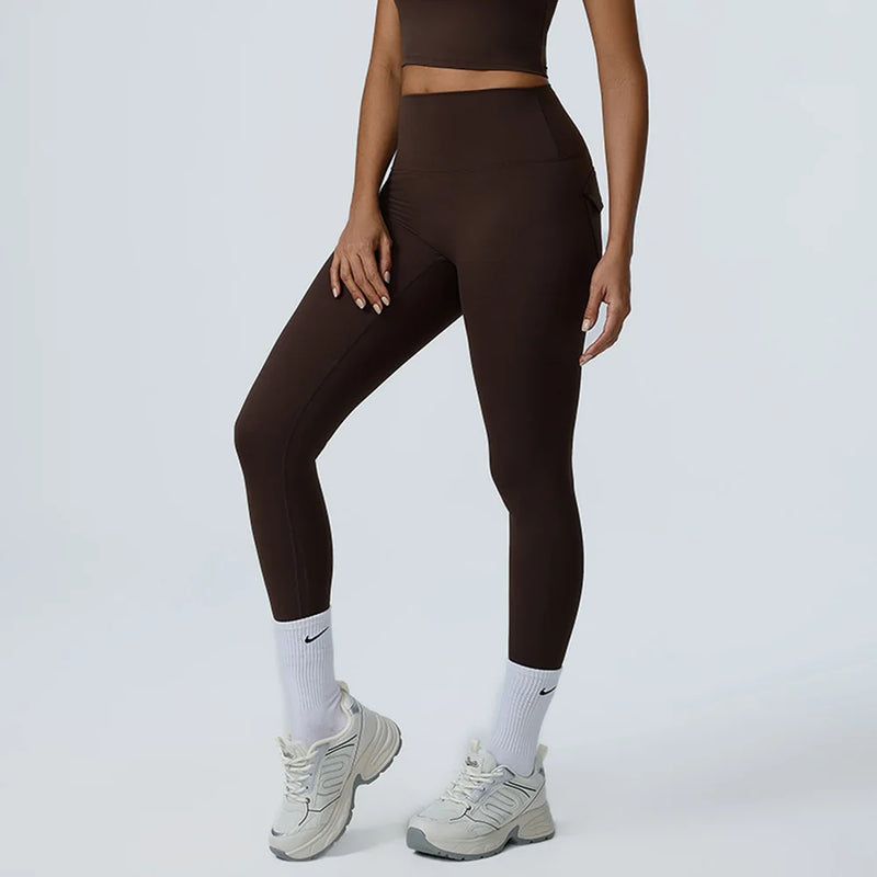Seamless High-Waisted Leggings Set