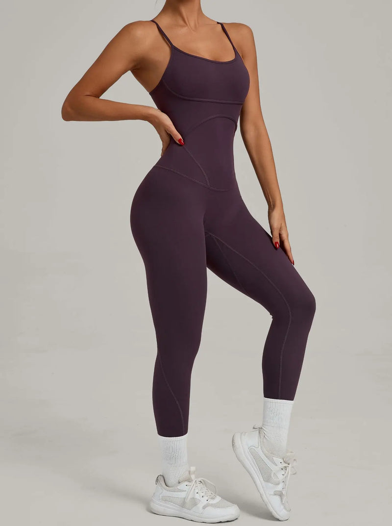 Sleek Contour Jumpsuit