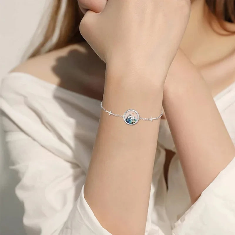 Mountain Charm Bracelet