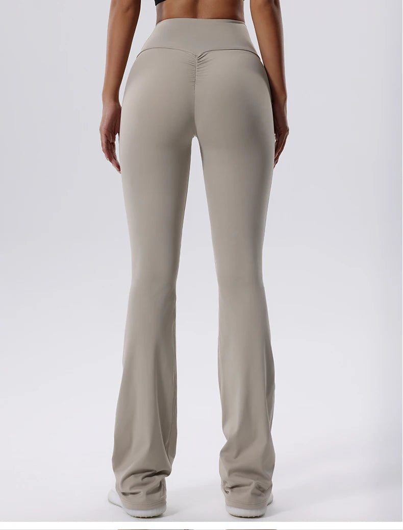 High-Waist Flare Leggings