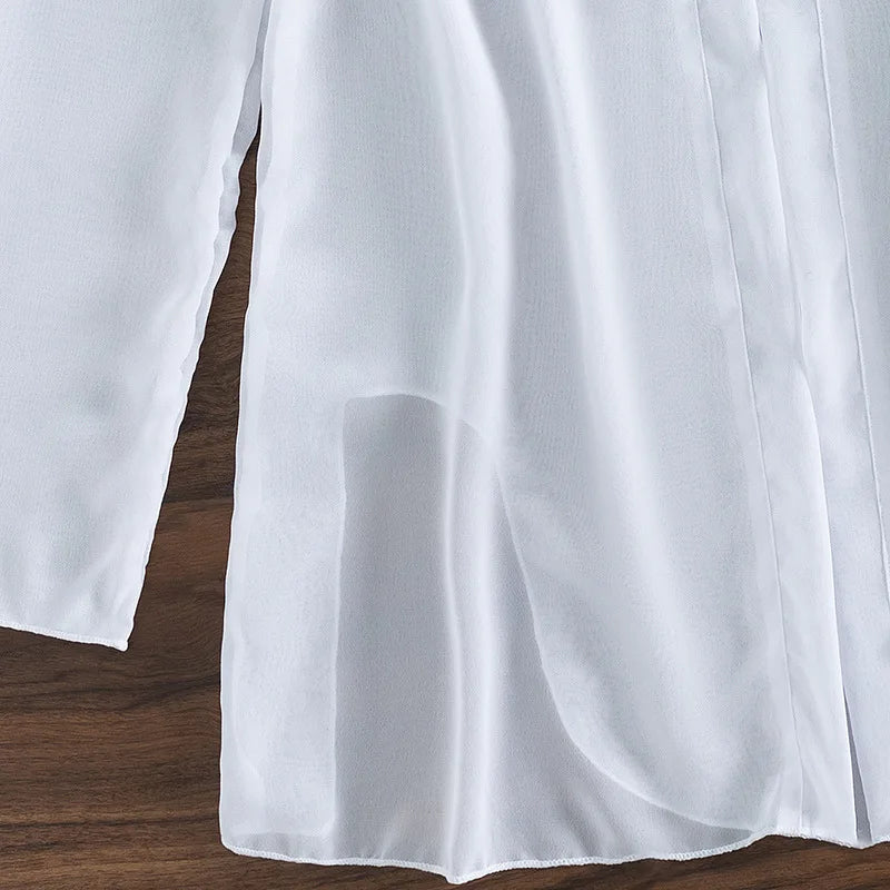 Ribbed High Neck Crop Top and Shorts Set