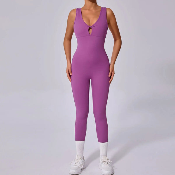 Strappy Back Active Jumpsuit