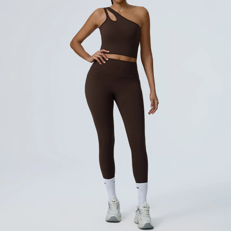 One-Shoulder Activewear Set